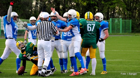 Bydgoszcz Archers - Angels Toruń. Fot. Ireneusz Sanger