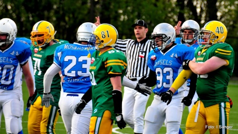 Bydgoszcz Archers - Angels Toruń. Fot. Ireneusz Sanger