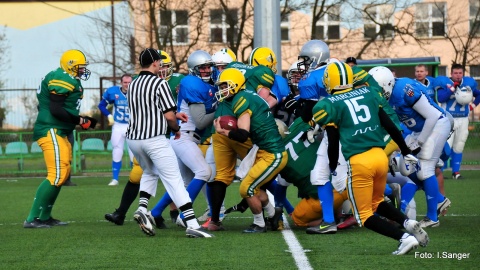 Bydgoszcz Archers - Angels Toruń. Fot. Ireneusz Sanger