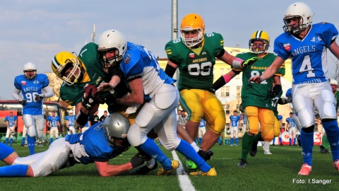 Bydgoszcz Archers - Angels Toruń. Fot. Ireneusz Sanger