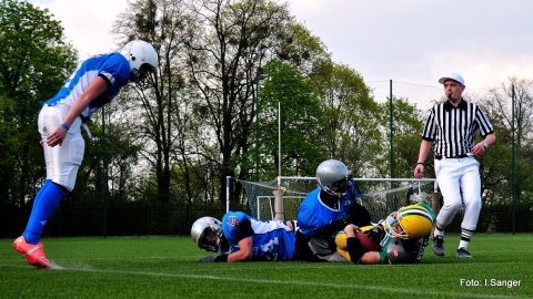 Bydgoszcz Archers - Angels Toruń. Fot. Ireneusz Sanger