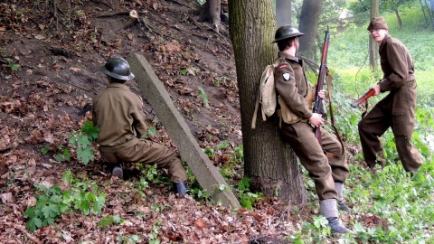 Inscenizacja walk o klasztor na Monte Cassino. Fot. Adriana Andrzejewska