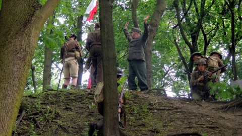 Inscenizacja walk o klasztor na Monte Cassino. Fot. Adriana Andrzejewska