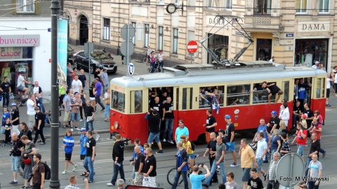 W Bydgoszczy świętowano awans Zawiszy do piłkarskiej ekstraklasy.