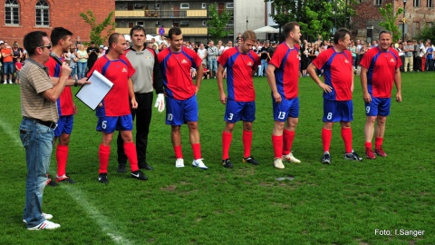 Na Wyspie Młyńskiej piłkarze ekstraklasowej drużyny zmierzyli się z VIP-ami.