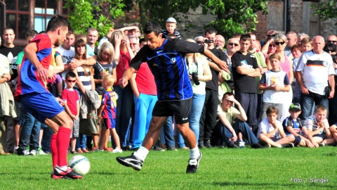 Na Wyspie Młyńskiej piłkarze ekstraklasowej drużyny zmierzyli się z VIP-ami.