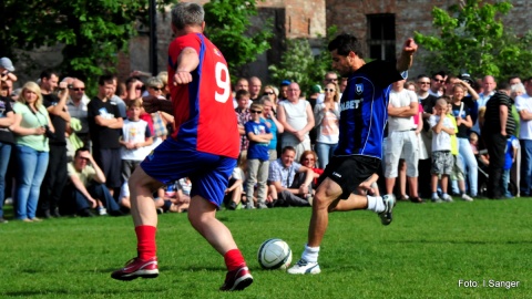 Na Wyspie Młyńskiej piłkarze ekstraklasowej drużyny zmierzyli się z VIP-ami.