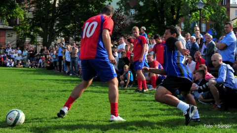 Na Wyspie Młyńskiej piłkarze ekstraklasowej drużyny zmierzyli się z VIP-ami.