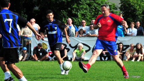 Na Wyspie Młyńskiej piłkarze ekstraklasowej drużyny zmierzyli się z VIP-ami.