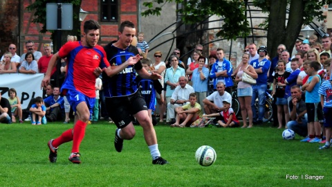 Na Wyspie Młyńskiej piłkarze ekstraklasowej drużyny zmierzyli się z VIP-ami.