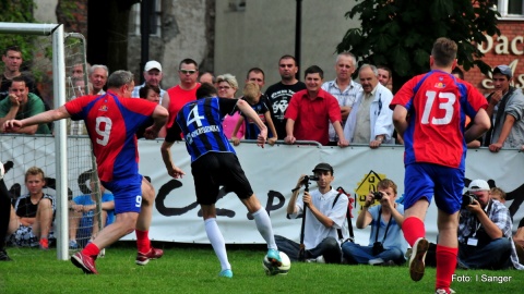 Na Wyspie Młyńskiej piłkarze ekstraklasowej drużyny zmierzyli się z VIP-ami.