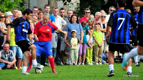 Na Wyspie Młyńskiej piłkarze ekstraklasowej drużyny zmierzyli się z VIP-ami.
