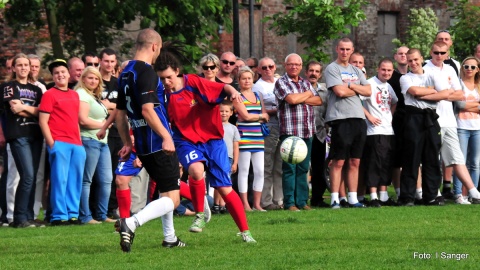 Na Wyspie Młyńskiej piłkarze ekstraklasowej drużyny zmierzyli się z VIP-ami.