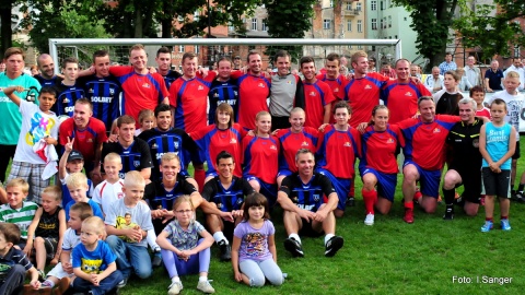 Na Wyspie Młyńskiej piłkarze ekstraklasowej drużyny zmierzyli się z VIP-ami.