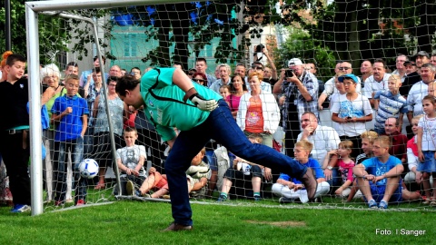 Na Wyspie Młyńskiej piłkarze ekstraklasowej drużyny zmierzyli się z VIP-ami.