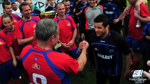 Na Wyspie Młyńskiej piłkarze ekstraklasowej drużyny zmierzyli się z VIP-ami.