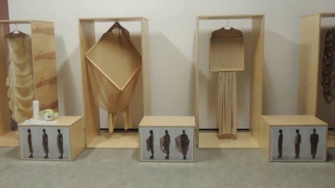 Fragment wystawy "Cuda niewidy" w toruńskim CSW