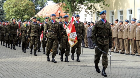 Uroczystość zmiany dowódcy Inspektoratu Wsparcia Sił Zbrojnych w Bydgoszczy. Fot. Tatiana Adonis.