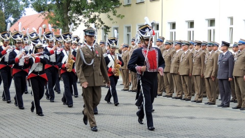 Uroczystość zmiany dowódcy Inspektoratu Wsparcia Sił Zbrojnych w Bydgoszczy. Fot. Tatiana Adonis.