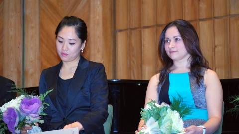 Zheeyoung Moon (I nagroda) i Dinara Klinton (II nagroda)