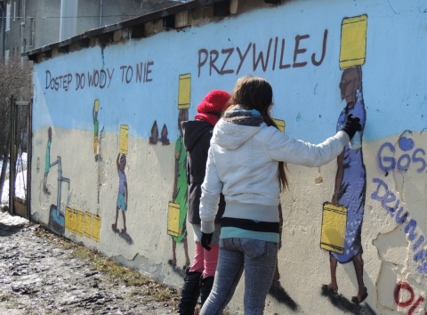 Mural podnosi świadomość