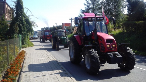Rolnicy z powiatu grudziądzkiego wznowili protest