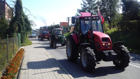 Rolnicy z powiatu grudziądzkiego wznowili protest