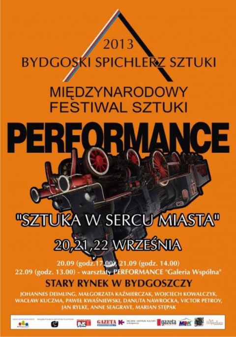 Festiwal performance w ramach Bydgoskiego Spichlerza Sztuki