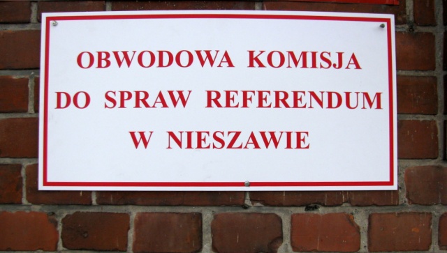 Referendum ws. odwołania władz Nieszawy - nieważne