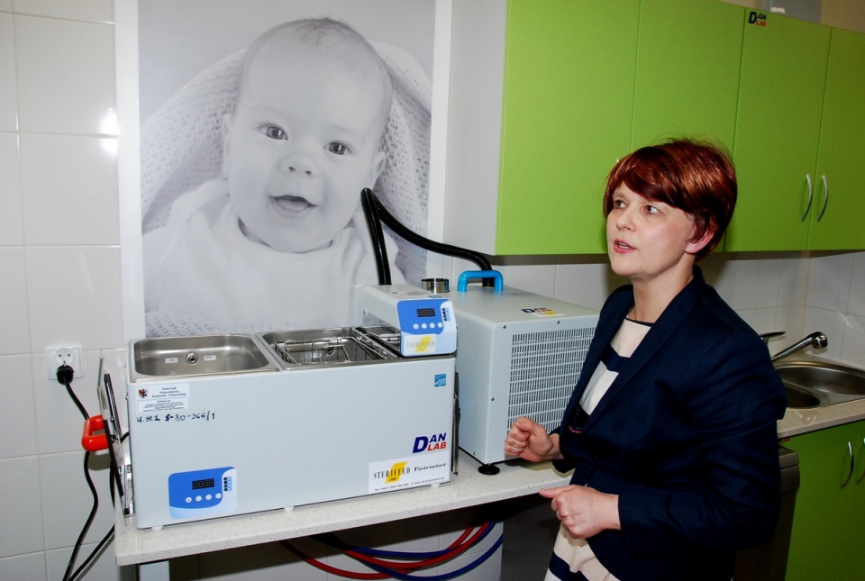 W Wojewódzkim Szpitalu Zespolonym w Toruniu zostanie otwarty Bank Mleka Kobiecego. Fot. Marek Blachowski
