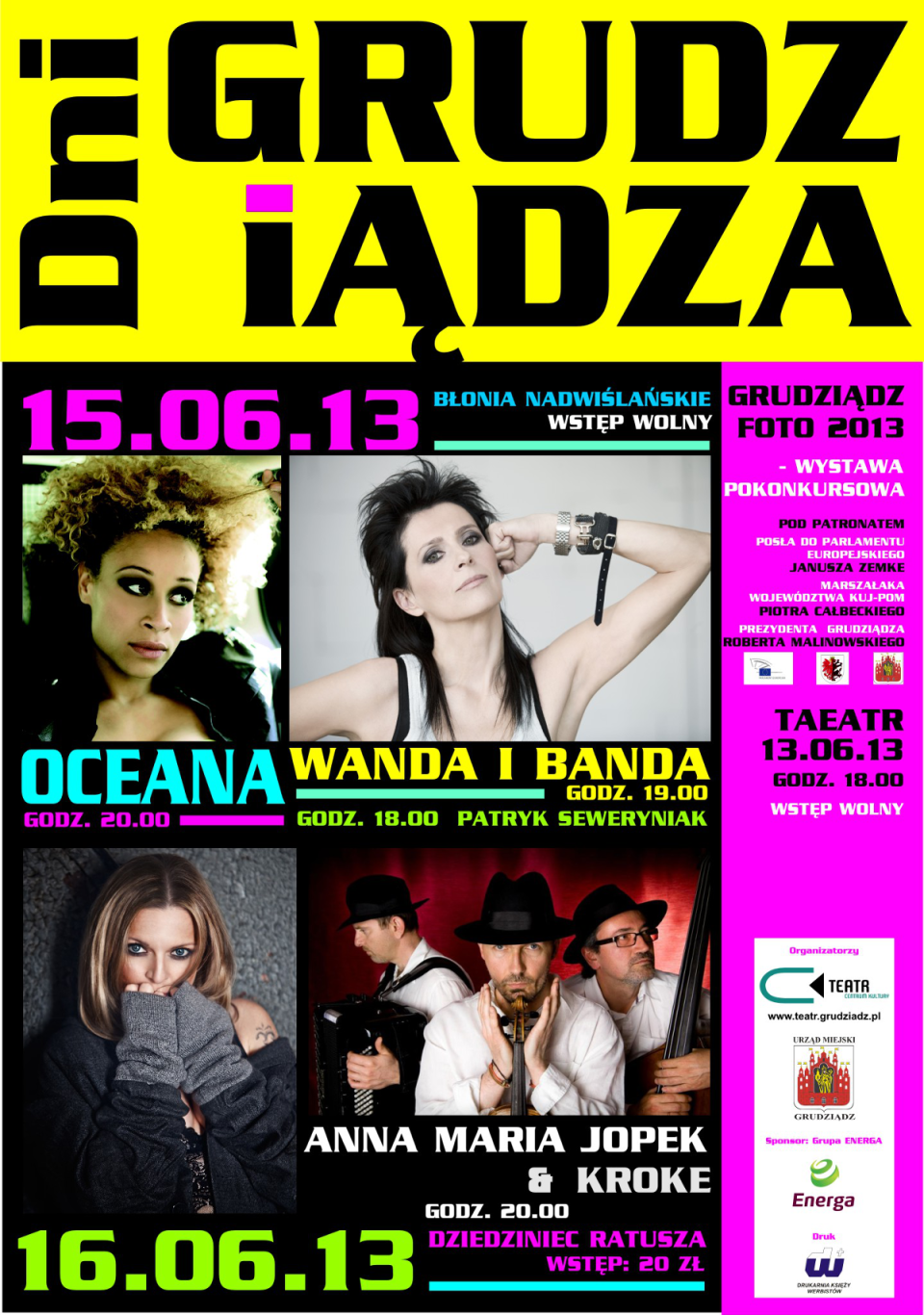 Więcej o Urodzinach Grudziądza na stronie www.grudziadz.pl