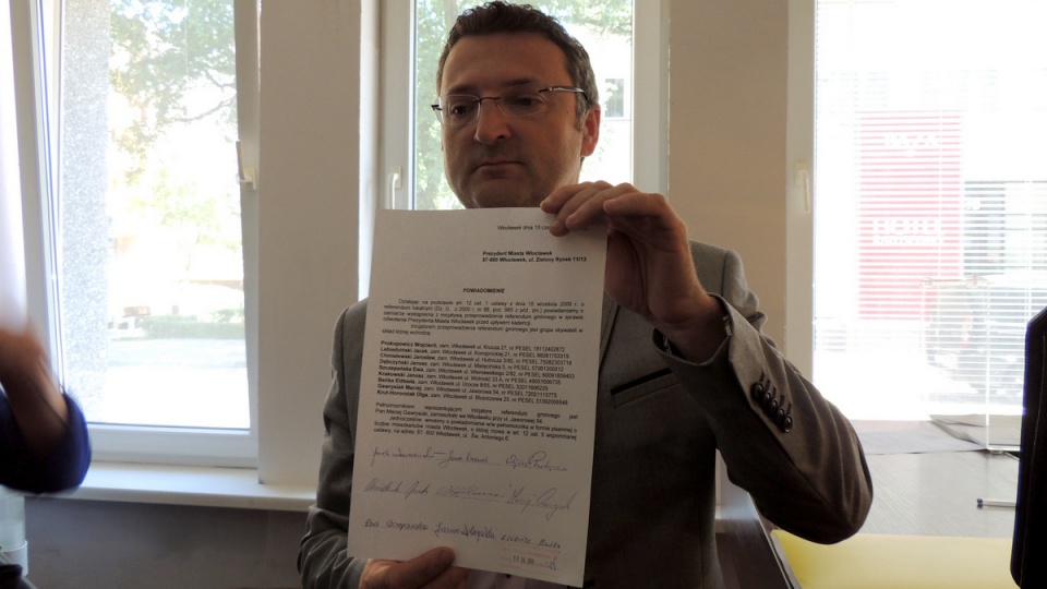 Dokumenty złożono w delegaturze Krajowego Biura Wyborczego oraz w Urzędzie Miasta. Fot. Marek Ledwosiński