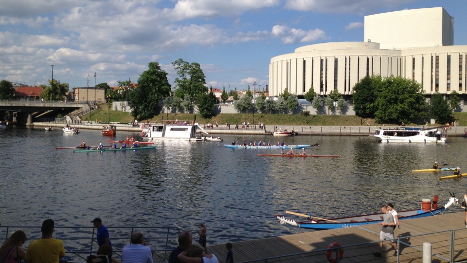 Parada wodna - to najważniesze wydarzenie każdej edycji Steru na Bydgoszcz. Fot. Tomasz Kaźmierski.