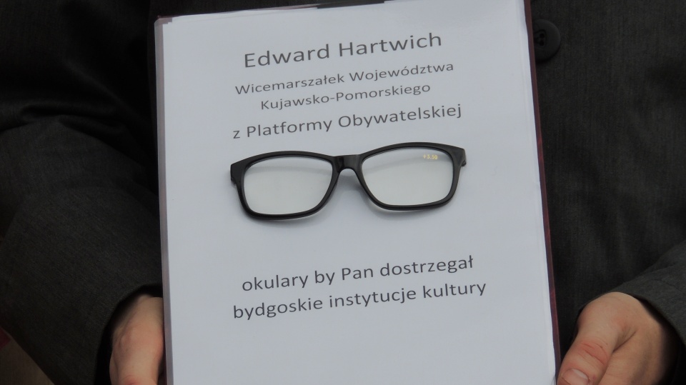 Młodzieżówka SLD najbardziej rozczarowana jest postawą wicemarszałka Edwarda Hartwicha. Fot. Tatiana Adonis