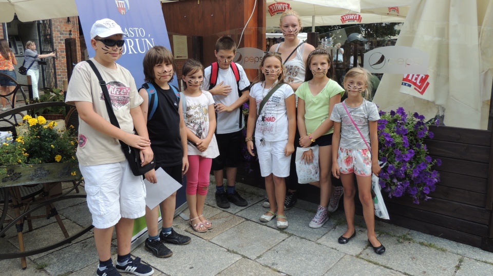 "Koci" zawodnicy "kociej" gry miejskiej w Toruniu. Fot. Iwona Muszytowska-Rzeszotek.