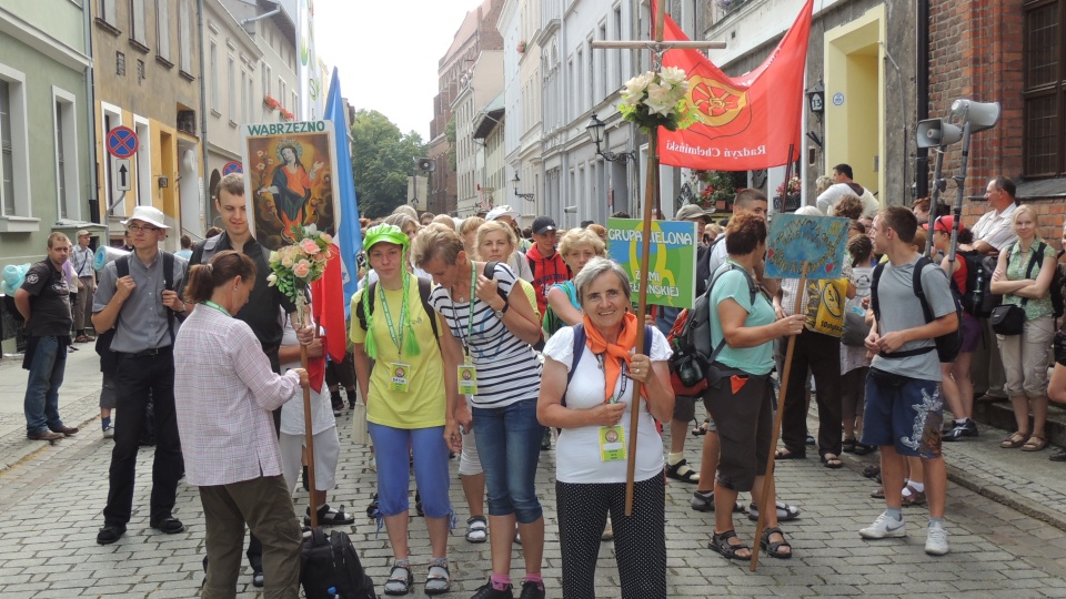 Uczestnicy 35. Pielgrzymki z Torunia na Jasną Górę mają do pokonania 300 kilometrów. Fot. Michał Zaręba