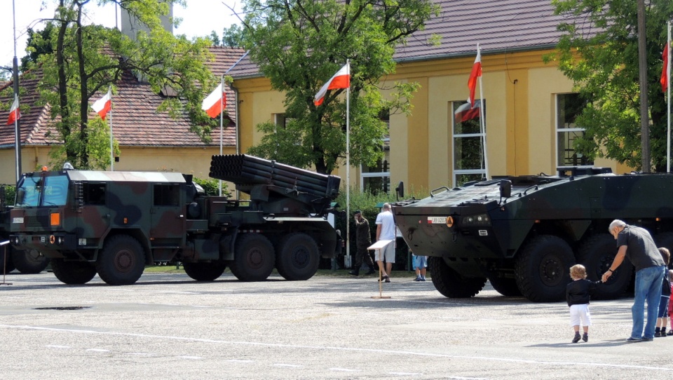 Z okazji Święta WP żołnierze chcieli przybliżyć swoją pracę oraz sprzęt. Fot. Michał Zaręba