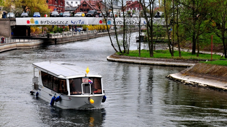 Turystyczne linie tramwaju wodnego w Bydgoszczy jednym z kandydatów do tytułu Najlepszego Produktu Turystycznego. Foto: Archiwum