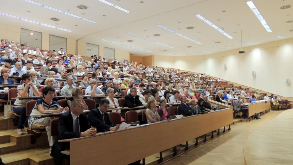 Na naradzie inaugurującej rok szkolny 2013/14 z dyrektorami szkół i przedszkoli spotkała się kujawsko-pomorska kurator oświaty. Fot. Tatiana Adonis