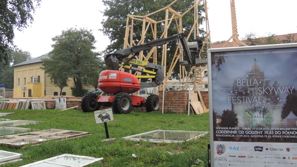 W Toruniiu trwają przygotowania do Festiwalu Bella Skywy. Fot. I.Muszytowska-Rzeszotek