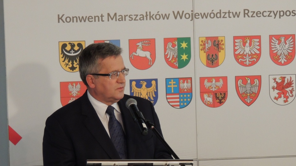 Prezydent wziął udział w obradach Konwentu Marszałków Województw RP. Fot. Adriana Andrzejewska.