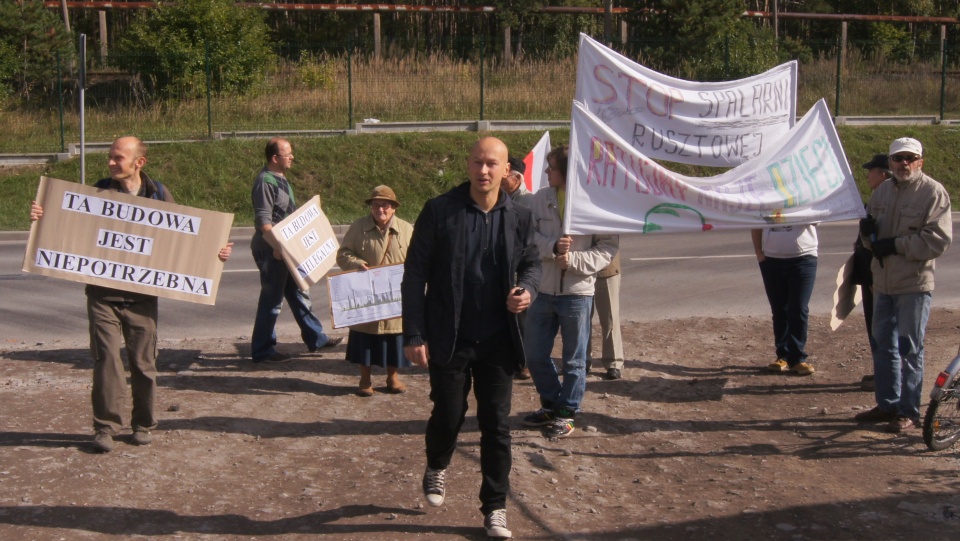 Budowa spalarni ma także swoich przeciwników. Fot. Henryk Żyłkowski