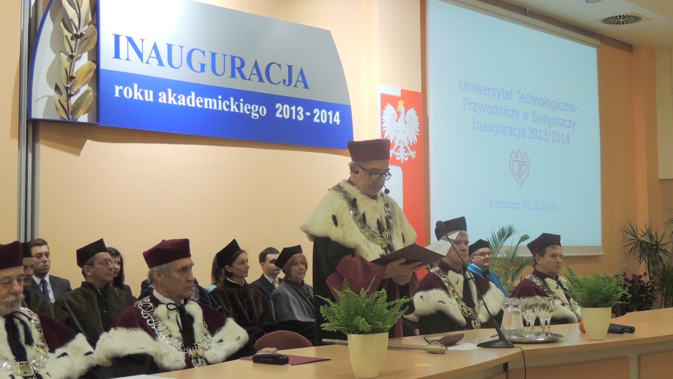 Nowy rok akademicji uroczyście zainaugurowała kolejna uczelnia publiczna na Pomorzu i Kujawach. Fot. Maciej Wilkowski