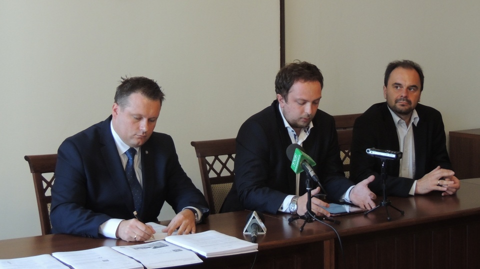 Inowrocławscy radni PiS apelują do prezydenta miasta o utworzenie budżetu obywatelskiego. Fot. Monika Kaczyńska