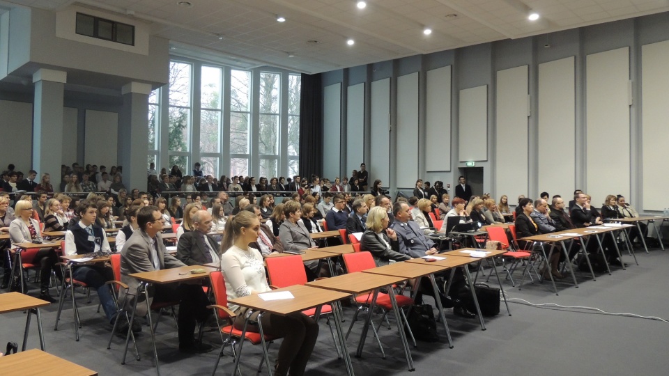 Przyjechało ponad 200 uczniów ze szkół gimnazjalnych i ponadgimnazjalnych. Fot. Tatiana Adonis.