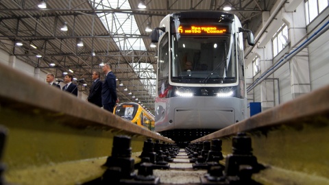 „Fokstrot” najnowszy tramwaj bydgoskiej spółki. Fot. Henryk Żyłkowski