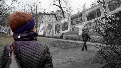 Inscenizacja historyczna na Podgórzu. Fot. Adriana Andrzejewska