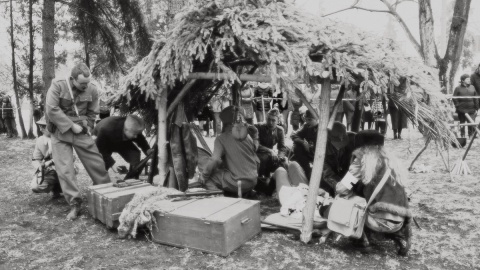 Inscenizacja historyczna na Podgórzu. Fot. Adriana Andrzejewska