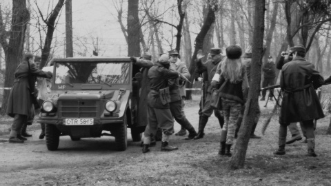 Inscenizacja historyczna na Podgórzu. Fot. Adriana Andrzejewska