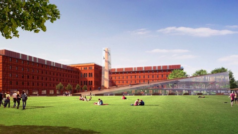 Projekt zagospodarownia Młynów Rothera. Studio projektowe Nizio Design International